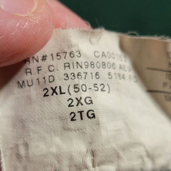 Don't Tread On Me US Marine Corps Graphic SS Green Unisex Tee - Size 2XL - Picture 4 of 5